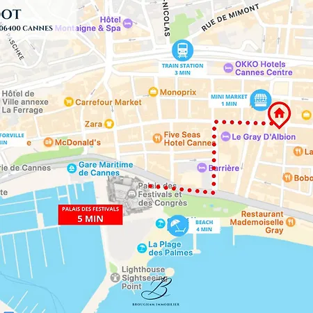 Le Bardot - Magnifique T2 - Rue D'antibes - Clim Apartment *